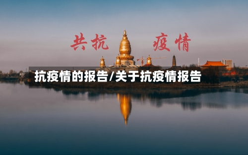 抗疫情的报告/关于抗疫情报告-第3张图片
