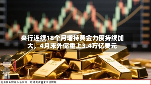 央行连续18个月增持黄金力度持续加大，4月末外储重上3.4万亿美元