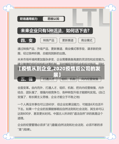 【疫情从到企业,2020疫情后公司的发展】-第2张图片