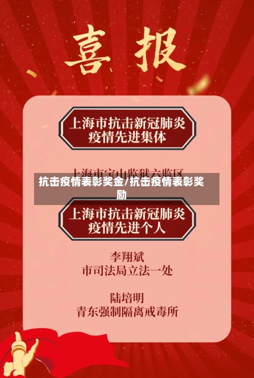 抗击疫情表彰奖金/抗击疫情表彰奖励