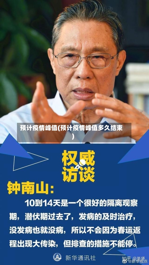 预计疫情峰值(预计疫情峰值多久结束)