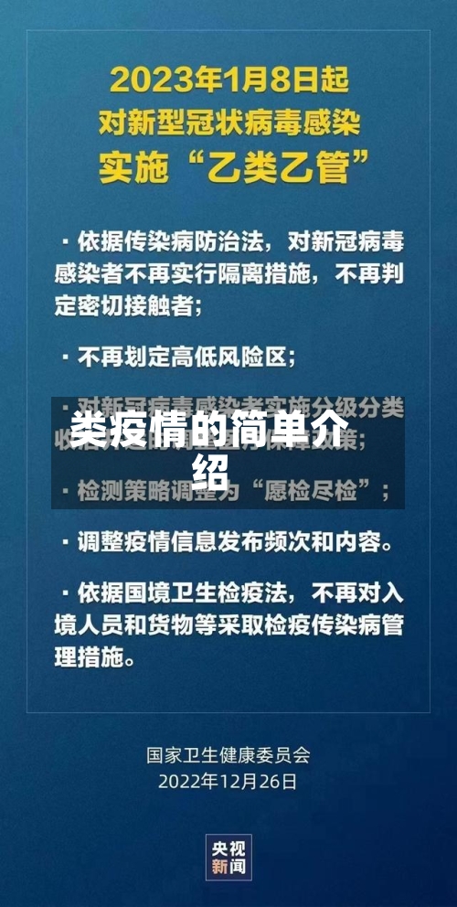 类疫情的简单介绍