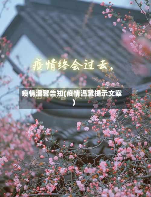 疫情温馨告知(疫情温馨提示文案)-第3张图片