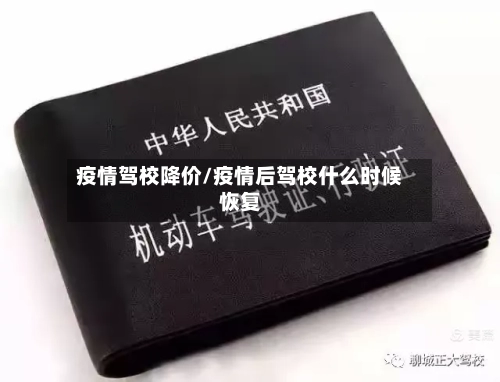 疫情驾校降价/疫情后驾校什么时候恢复-第2张图片