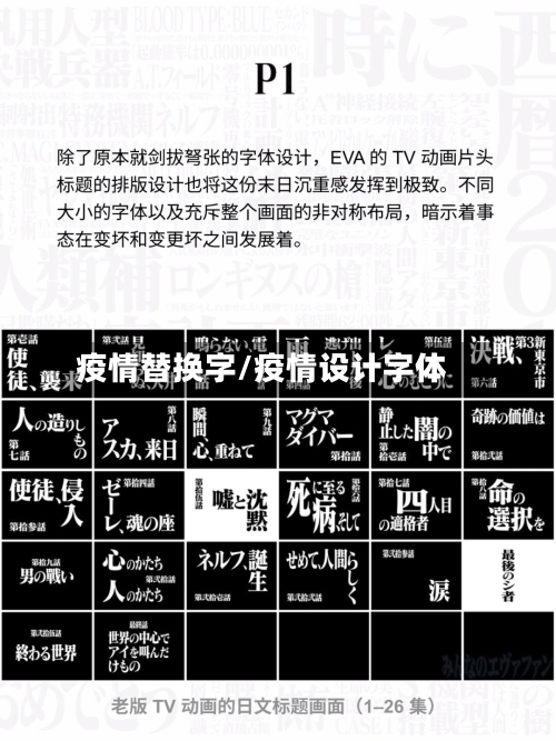 疫情替换字/疫情设计字体-第2张图片