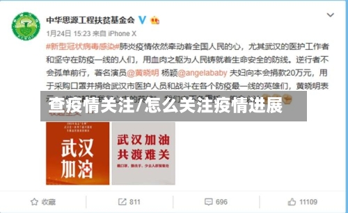 查疫情关注/怎么关注疫情进展-第2张图片