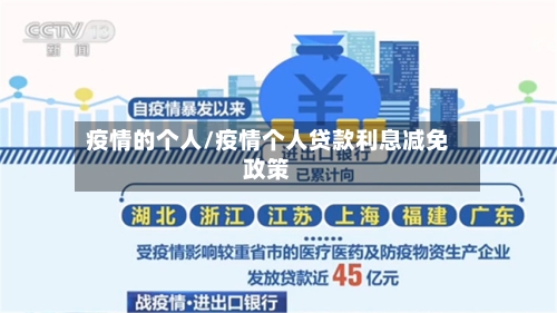 疫情的个人/疫情个人贷款利息减免政策-第2张图片
