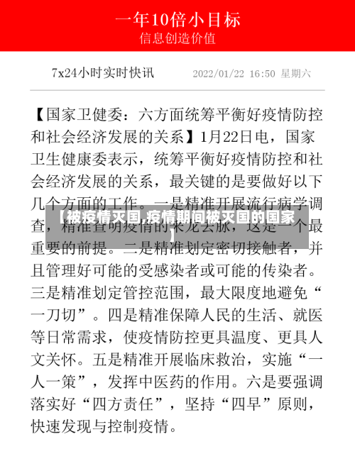 【被疫情灭国,疫情期间被灭国的国家】
