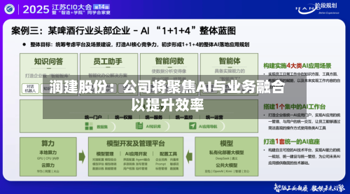 润建股份：公司将聚焦AI与业务融合以提升效率