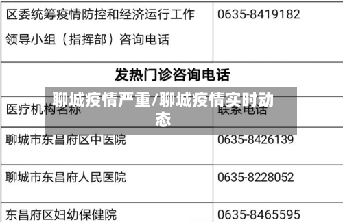 聊城疫情严重/聊城疫情实时动态-第3张图片