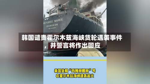 韩国谴责霍尔木兹海峡货轮遇袭事件，并誓言将作出回应-第2张图片