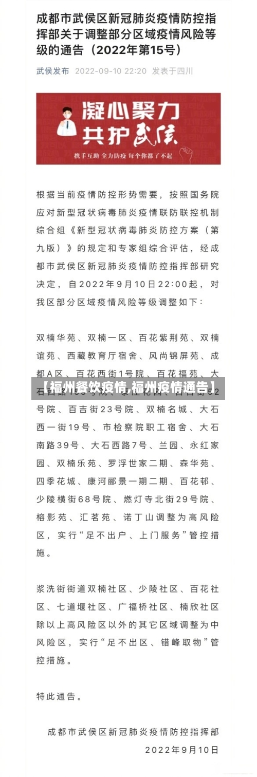 【福州餐饮疫情,福州疫情通告】-第2张图片