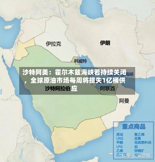 沙特阿美：霍尔木兹海峡若持续关闭，全球原油市场每周将损失1亿桶供应-第2张图片