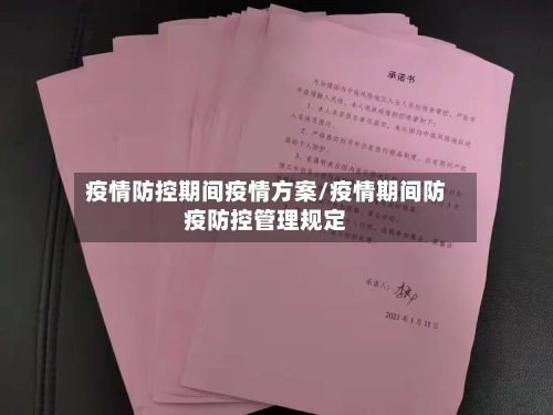 疫情防控期间疫情方案/疫情期间防疫防控管理规定