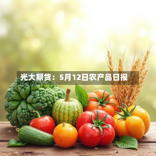 光大期货：5月12日农产品日报-第2张图片