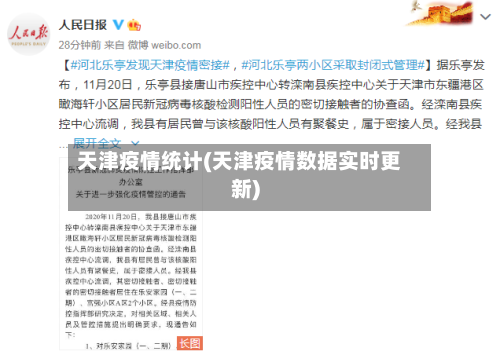 天津疫情统计(天津疫情数据实时更新)-第2张图片