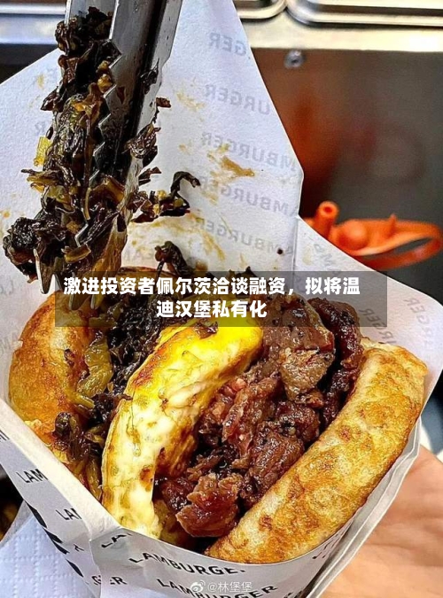 激进投资者佩尔茨洽谈融资，拟将温迪汉堡私有化