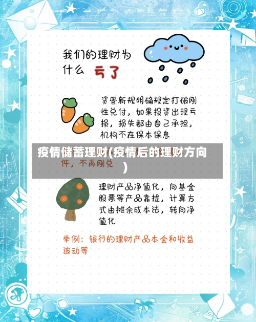 疫情储蓄理财(疫情后的理财方向)-第2张图片
