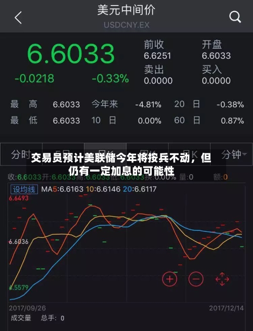 交易员预计美联储今年将按兵不动，但仍有一定加息的可能性