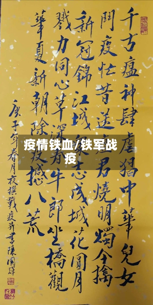 疫情铁血/铁军战疫