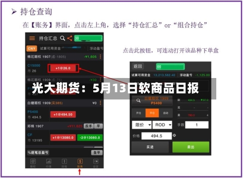 光大期货：5月13日软商品日报