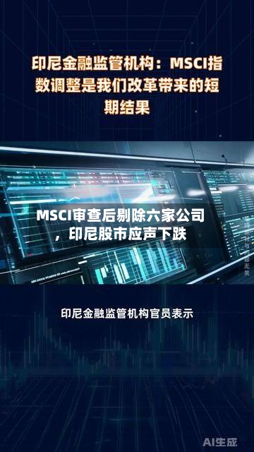 MSCI审查后剔除六家公司，印尼股市应声下跌