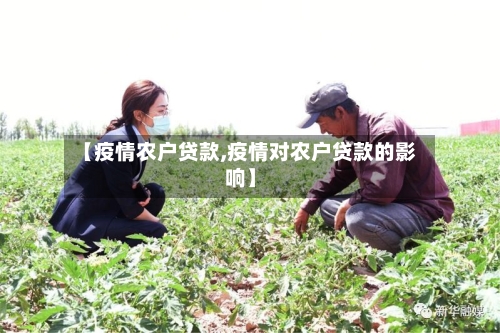 【疫情农户贷款,疫情对农户贷款的影响】-第2张图片