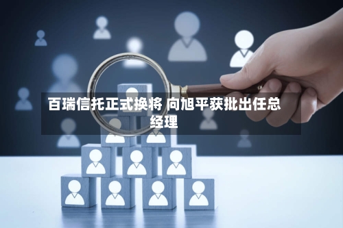 百瑞信托正式换将 向旭平获批出任总经理-第2张图片