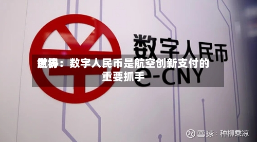 世界
航协:数字人民币是航空创新支付的重要抓手-第2张图片