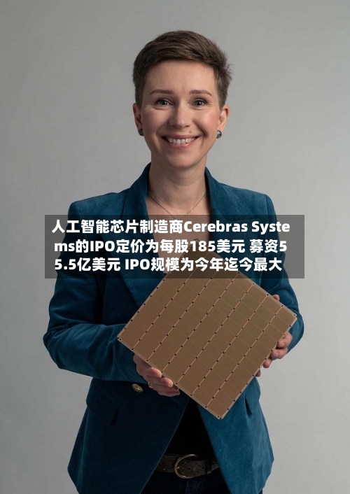 人工智能芯片制造商Cerebras Systems的IPO定价为每股185美元 募资55.5亿美元 IPO规模为今年迄今最大