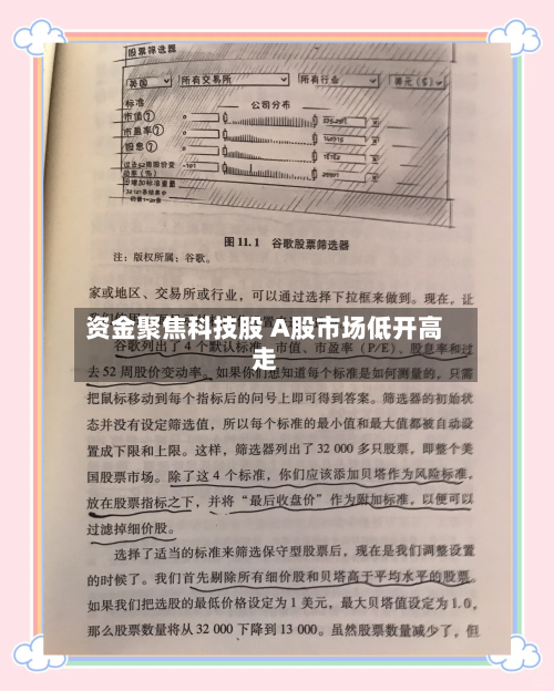资金聚焦科技股 A股市场低开高走
