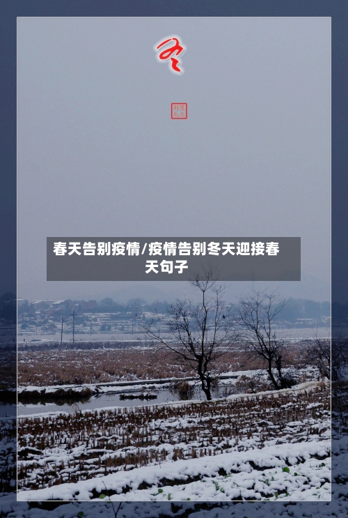 春天告别疫情/疫情告别冬天迎接春天句子