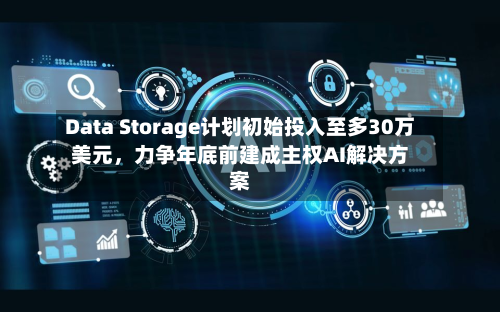Data Storage计划初始投入至多30万美元，力争年底前建成主权AI解决方案