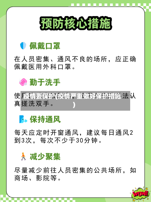 疫情要保护(疫情严重做好保护措施)