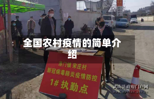 全国农村疫情的简单介绍