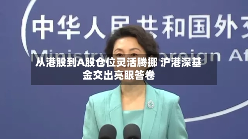 从港股到A股仓位灵活腾挪 沪港深基金交出亮眼答卷
