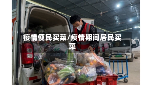 疫情便民买菜/疫情期间居民买菜