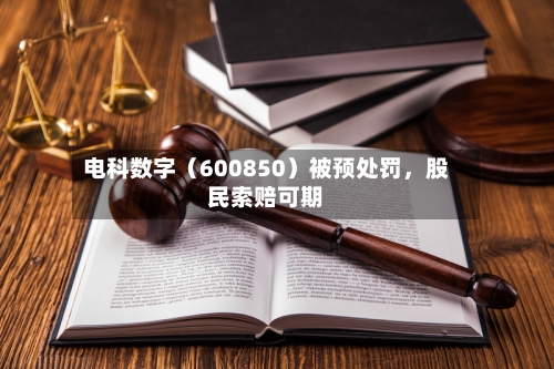 电科数字（600850）被预处罚，股民索赔可期