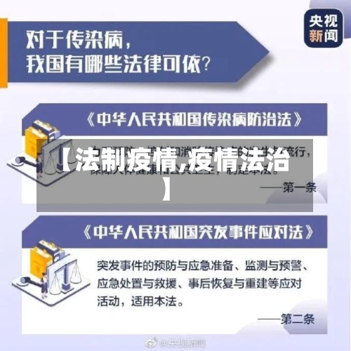 【法制疫情,疫情法治】