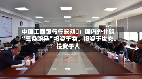 中国工商银行行长刘珺：国内外并购“三条路径”投资于物、投资于生态、投资于人