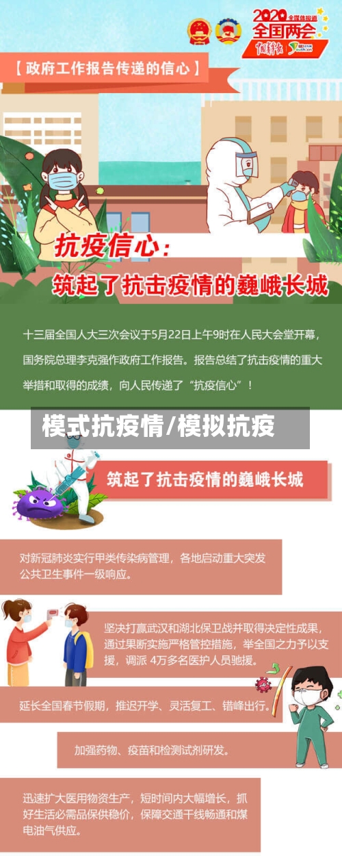 模式抗疫情/模拟抗疫