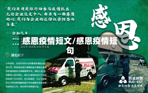 感恩疫情短文/感恩疫情短句