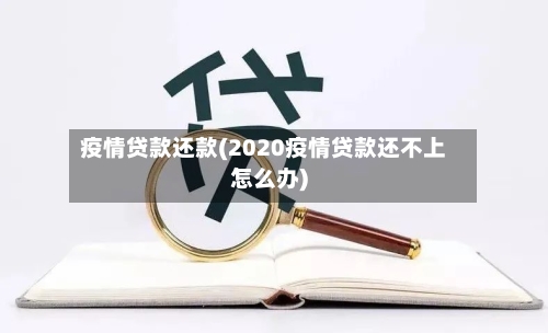 疫情贷款还款(2020疫情贷款还不上怎么办)