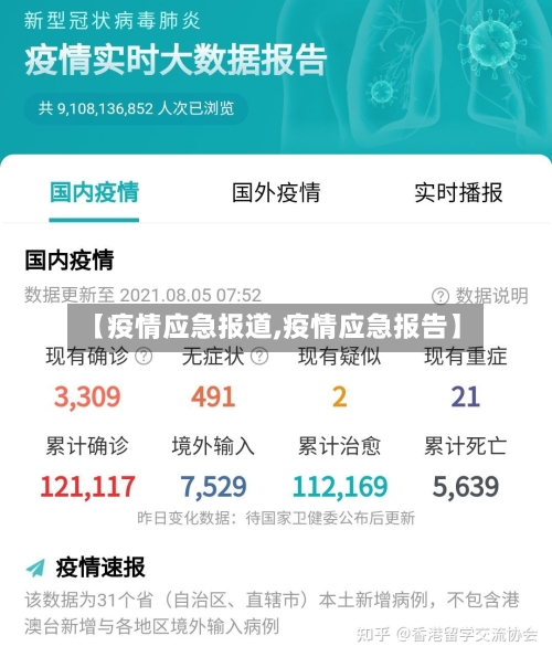 【疫情应急报道,疫情应急报告】