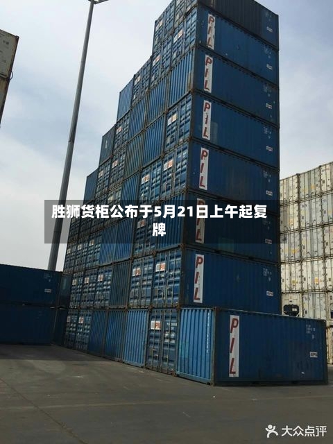 胜狮货柜公布于5月21日上午起复牌