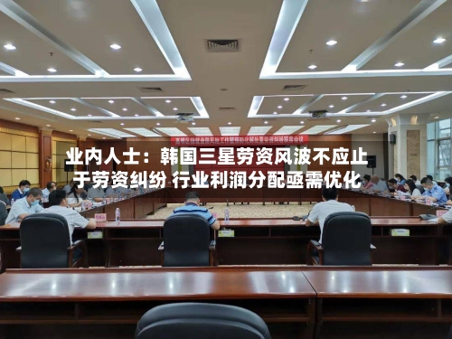 业内人士：韩国三星劳资风波不应止于劳资纠纷 行业利润分配亟需优化