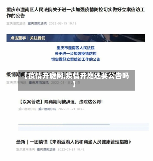 【疫情开庭网,疫情开庭还要公告吗】