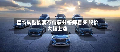 福特转型能源存储获分析师看多 股价大幅上涨