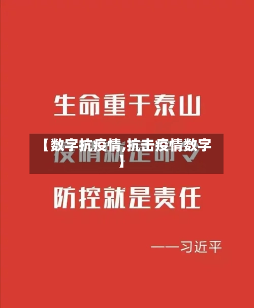 【数字抗疫情,抗击疫情数字】