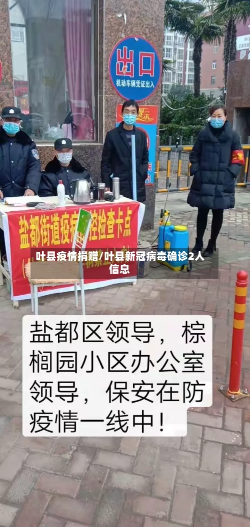 叶县疫情捐赠/叶县新冠病毒确诊2人信息